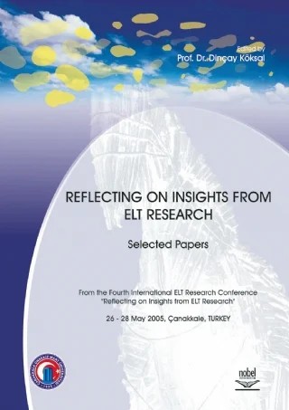 REFLECTING ON INSIGHTS FROM ELT RESEARCH - Selected Papers – Nobel Yayın kitap kapağı