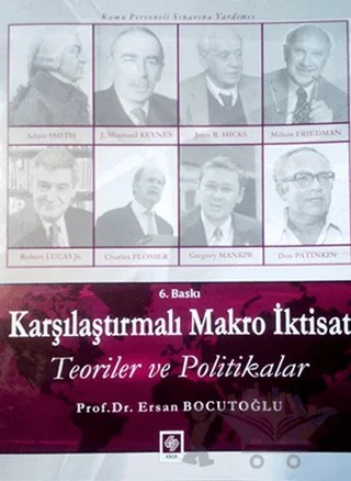 Karşılaştırmalı Makro İktisat – Ersan Bocutoğlu – Ekin Basım Yayın kitap kapağı