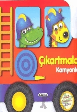 Çıkartmalar Kamyonlar – Kolektif – Çiçek Yayıncılık kitap kapağı