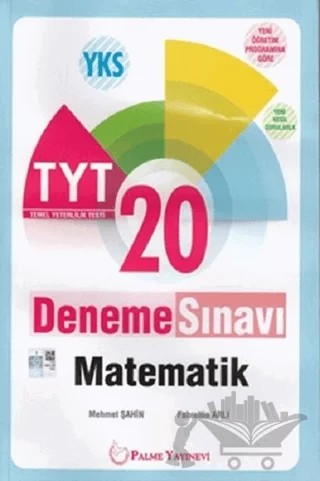 TYT Matematik 20 Deneme Sınavı – Fahrettin Arlı, Mehmet Şahin – Palme Yayınları kitap kapağı
