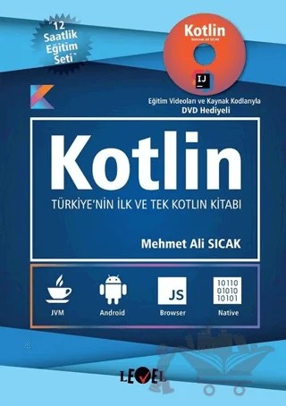 Kotlin – Mehmet Ali Sıcak – Level Kitap kitap kapağı