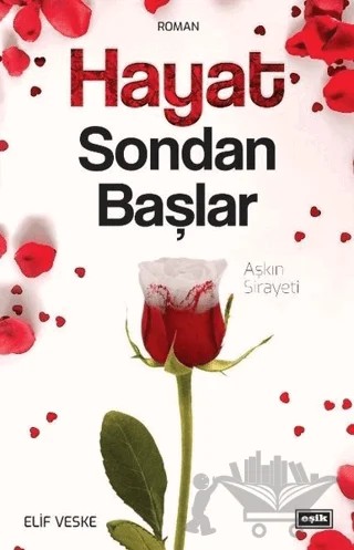 Hayat Sondan Başlar - Aşkın Sirayeti – Elif Veske – Eşik Yayınları kitap kapağı