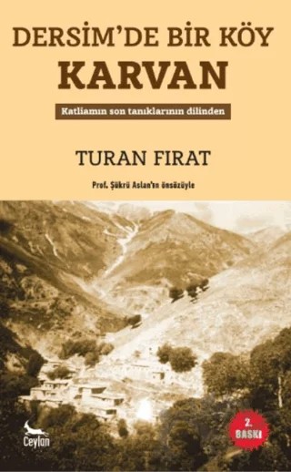 Dersim’de Bir Köy Karvan – Turan Fırat – Ceylan Yayınları kitap kapağı