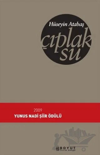 Çıplak Su – Hüseyin Atabaş – Boyut Yayın Grubu kitap kapağı