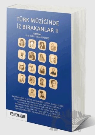 Türk Müziğinde İz Bırakanlar 2 – Ünal İmik, Sinan Haşhaş – Efe Akademi Yayınları kitap kapağı