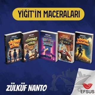 Yiğit'in Maceraları Set (5 Kitap) – Zülküf Nanto – Efsus Yayınları kitap kapağı