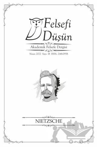 Felsefi Düşün Akademik Felsefe Dergisi Sayı: 18 - Nisan 2022 – Pinhan Yayıncılık kitap kapağı