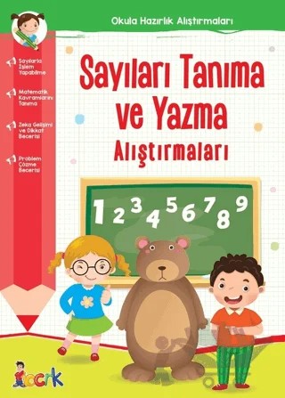 Sayıları Tanıma ve Yazma Alıştırmaları – Tuba Öztürk – Bıcırık Yayınları kitap kapağı