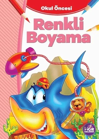 Renkli Boyama – Kolektif – Mor Kelebek kitap kapağı