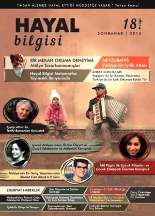 Hayal Bilgisi Dergisi Sayı: 18 – Hayal Bilgisi Dergisi kitap kapağı