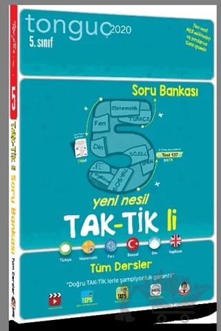 5. Sınıf Taktikli Tüm Dersler Soru Bankası – Kolektif – Tonguç Akademi kitap kapağı