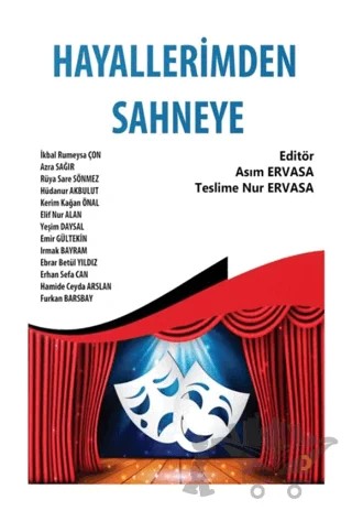 Hayallerimden Sahneye – Teslime Nur Ervasa, Asım Ervasa – Cinius Yayınları kitap kapağı