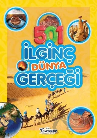 501 İlginç Dünya Gerçeği – Emre Erdoğan – Teleskop Popüler Bilim kitap kapağı