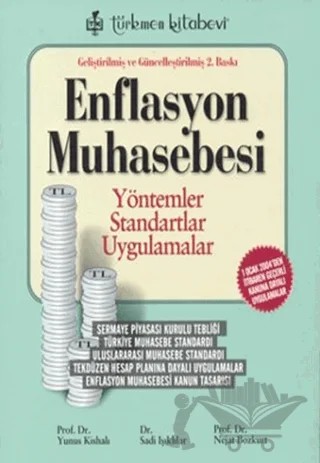 Enflasyon Muhasebesi – Nejat Bozkurt, Sadi Işıklılar, Yunus Kishalı – Türkmen Kitabevi kitap kapağı