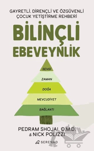 Bilinçli Ebeveynlik - Gayretli, Dirençli ve Özgüvenli Çocuk Yetiştirme Rehberi – Pedram Shojai, Nick Polizzi – Serenad Yayınevi kitap kapağı