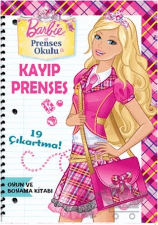 Barbie Prenses Okulu - Kayıp Prenses Oyun ve Boyama Kitabı – Kolektif – Doğan Egmont Yayıncılık kitap kapağı