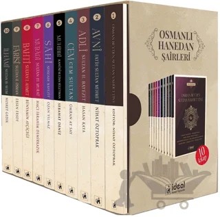 Osmanlı Hanedan Şairleri 10 Kitap Kutulu Set – Kolektif – İdeal Kültür Yayıncılık kitap kapağı