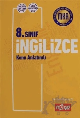 8. Sınıf İngilizce Konu Anlatımlı – Kolektif – Nego Yayınları kitap kapağı