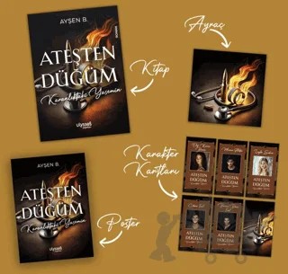 Ateşten Düğüm: Karanlıktaki Yasemin – Ayşen B. – Ulysses Yayınları kitap kapağı