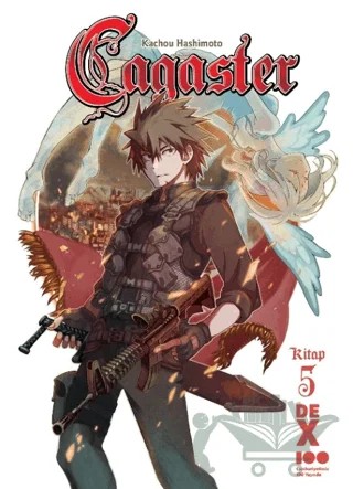 Cagaster - 5 – Kachou Hashimoto – Dex Yayınevi kitap kapağı