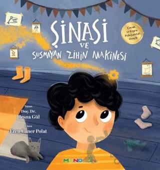Şinasi ve Susmayan Zihin Makinesi – Hesna Gül – Mandolin Yayınları kitap kapağı