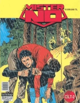 Mister No Cilt: 2 – Lal Kitap kitap kapağı