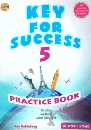 5. Sınıf Key For Success Practice Book – Ahu Şahin, Seda Uludağ, Mehtap Öztürk Şimşir – Key Publishing kitap kapağı