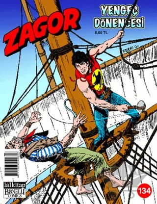 Zagor Yengeç Dönencesi Sayı: 134 – Lal Kitap kitap kapağı