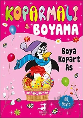 Koparmalı Boyama 5 – Kolektif – Olimpos Çocuk kitap kapağı