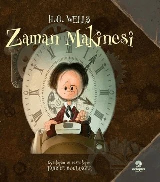 Zaman Makinesi – H. G. Wells – Octopus Yayınevi kitap kapağı