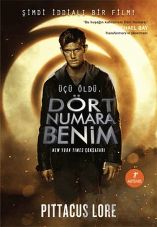Dört Numara Benim – Pittacus Lore – Artemis Yayınları kitap kapağı
