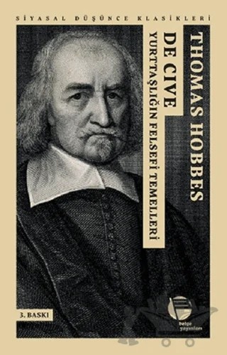 Elementa Philosophica De Cive Yurttaşlık Felsefesinin Temelleri – Thomas Hobbes – Belge Yayınları kitap kapağı