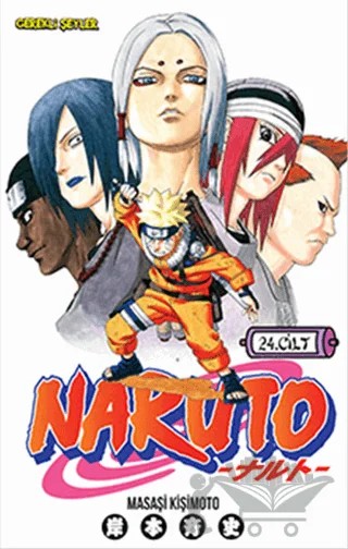 Naruto 24. Cilt – Masaşi Kişimoto – Gerekli Şeyler Yayıncılık kitap kapağı