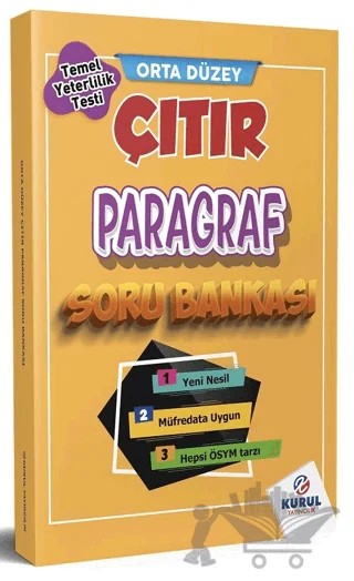 TYT Paragraf Orta Düzey Çıtır Soru Bankası – Kolektif – Kurul Yayıncılık kitap kapağı