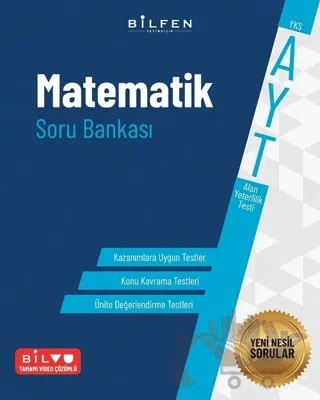 AYT Matematik Soru Bankası – Kolektif – Bilfen Yayıncılık kitap kapağı