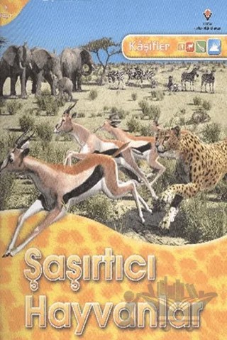 Kaşifler - Şaşırtıcı Hayvanlar – Jinny Johnson – TÜBİTAK Yayınları kitap kapağı