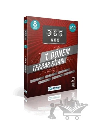 8. Sınıf Tüm Dersler 365 Gün 1. Dönem Tekrar Kitabı – Kolektif – Gezegen Yayıncılık kitap kapağı