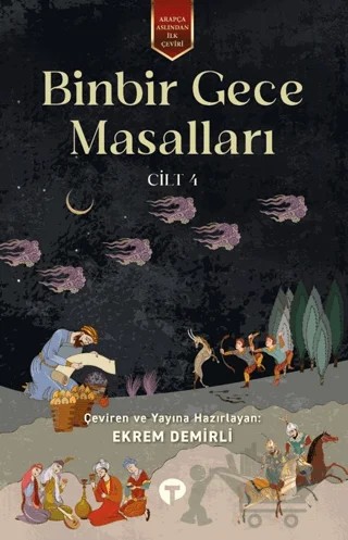 Binbir Gece Masalları 4 – Kolektif – Turkuvaz Kitap kitap kapağı