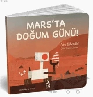 Mars'ta Doğum Günü! – Sara Schonfeld – Ren Çocuk kitap kapağı