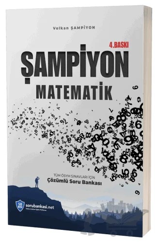 Tüm Sınavlar Şampiyon Matematik Soru Bankası Çözümlü – Kolektif – Sorubankası Net Yayınları kitap kapağı