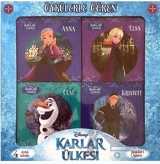 Disney Karlar Ülkes - Öykülerle Öğren (4 Kitap) – Kolektif – Doğan Egmont Yayıncılık kitap kapağı