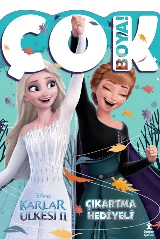 Disney Karlar Ülkesi Çok Boya! Çıkartmalı Dev Boyama Kitabı – Kolektif – Doğan Çocuk kitap kapağı