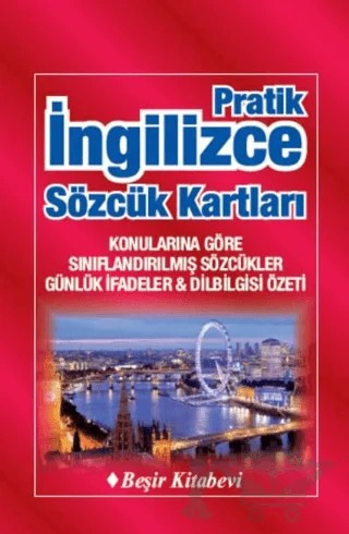 Pratik İngilizce Sözcük Kartları – B. Orhan Doğan – Beşir Kitabevi kitap kapağı