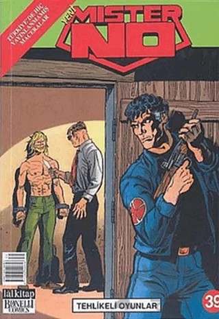 Yeni Mister No Sayı: 39 Tehlikeli Oyunları – Lal Kitap kitap kapağı
