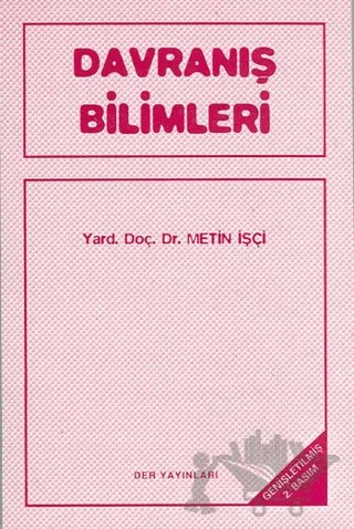 Davranış Bilimleri – Metin İşçi – Der Yayınları kitap kapağı