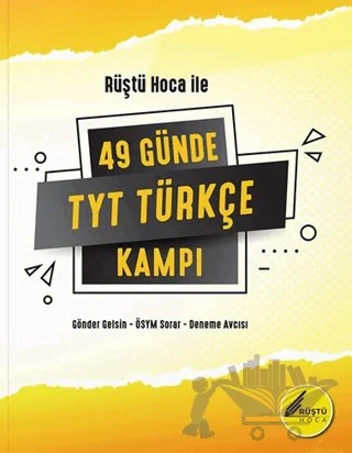 49 Günde TYT Türkçe Kampı – Kolektif – Rüştü Hoca kitap kapağı