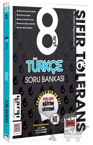 8. Sınıf Ders Arkadaşım Sıfır Tolerans Türkçe Soru Bankası – Kolektif – Yargı Yayınevi kitap kapağı