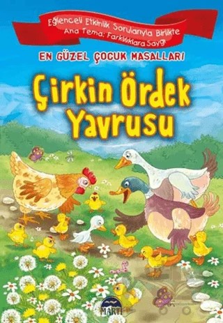 Çirkin Ördek Yavrusu – Kolektif – Martı Çocuk Yayınları kitap kapağı