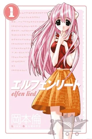 Elfen Lied Cilt 1 – Lynn Okamoto – Marmara Çizgi kitap kapağı