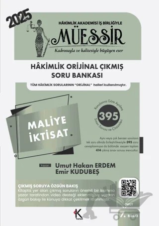 Müessir Maliye - İktisat Soru Bankası – Umut Hakan Erdem, Emir Kudubeş – Kuram Kitap kitap kapağı